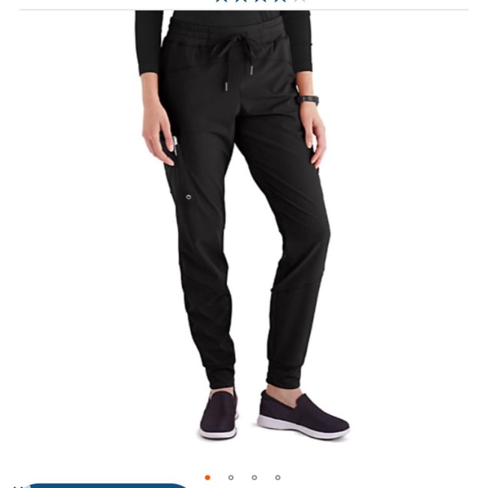 Barco Uniforms Black Track Pants